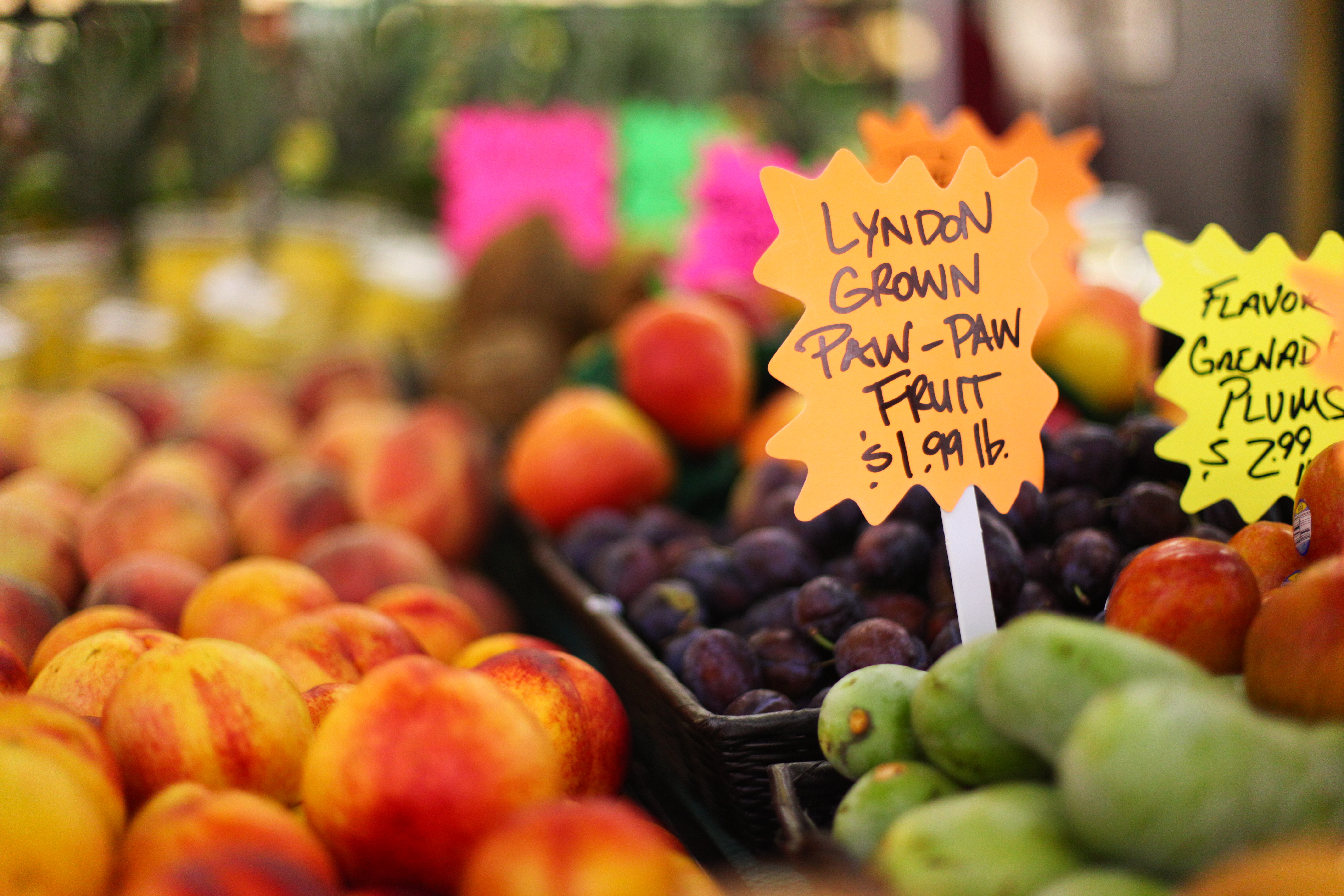 sustainable and local produce